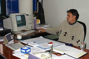 Slavko Janosevic, glavni i odgovorni urednik "Ibarskih novosti"