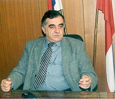 Mile Koricanac, nacelnik Raskog okruga